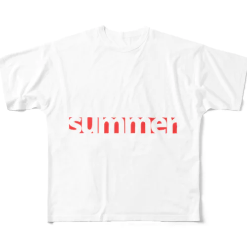 summer All-Over Print T-Shirt