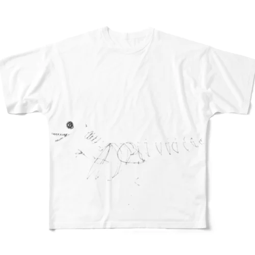 らら All-Over Print T-Shirt