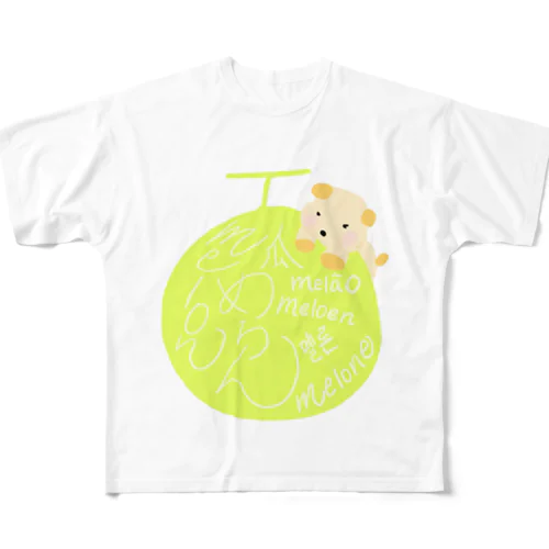 Melon MAME All-Over Print T-Shirt