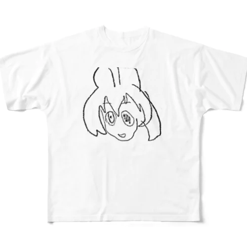 お友達 All-Over Print T-Shirt