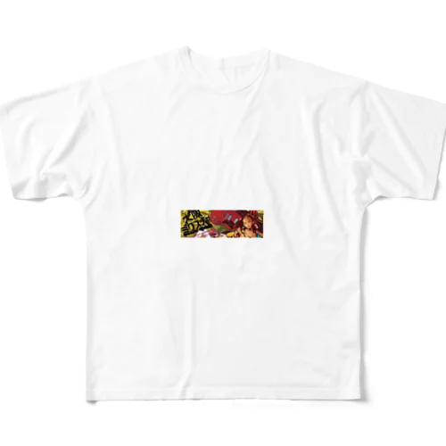 谷嵜○○大阪ミクスチャ All-Over Print T-Shirt