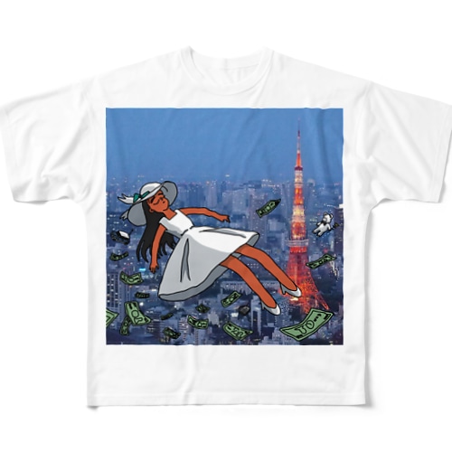 ビューティフル・ドリーマー All-Over Print T-Shirt