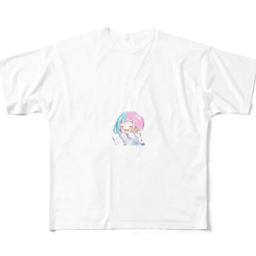 えるぅカップ All-Over Print T-Shirt