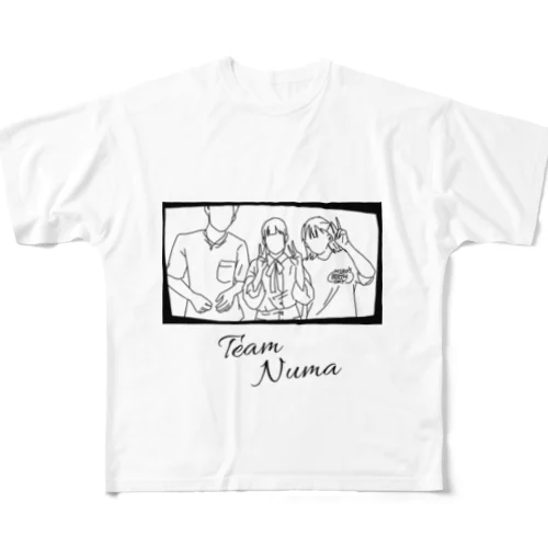 ひろくわ All-Over Print T-Shirt