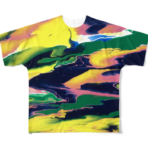 fluidart_rmmdl フルグラフィックTシャツ