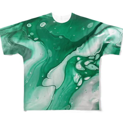 fluidart_mrtmdl フルグラフィックTシャツ