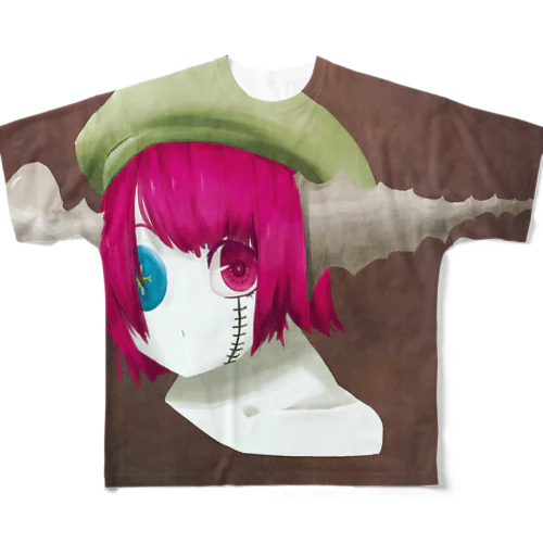 ゾンビちゃん All-Over Print T-Shirt