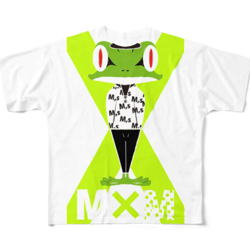 m.m フルグラフィックTシャツ
