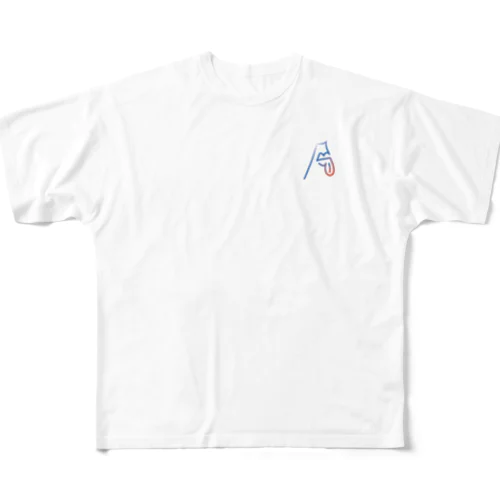 fuji All-Over Print T-Shirt