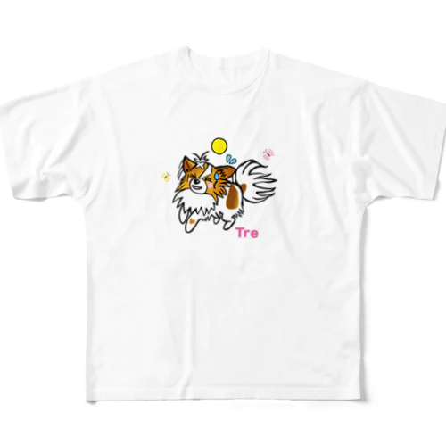 トレちゃんグッズ フルグラフィックTシャツ