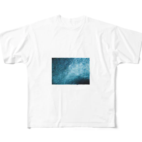 気泡 フルグラフィックTシャツ