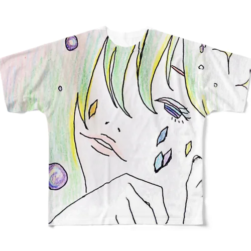 girl All-Over Print T-Shirt