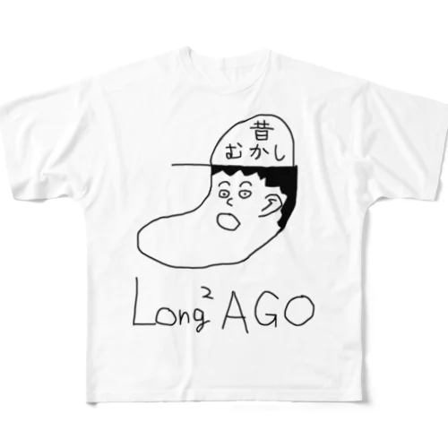 ロングロングアゴ All-Over Print T-Shirt