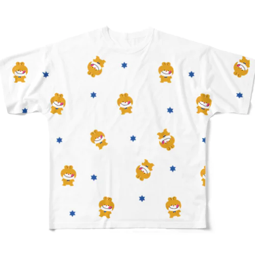 くまくん フルグラフィックTシャツ