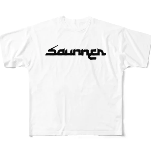 SAUNNER  サウナー　SAUNA　サウナ All-Over Print T-Shirt