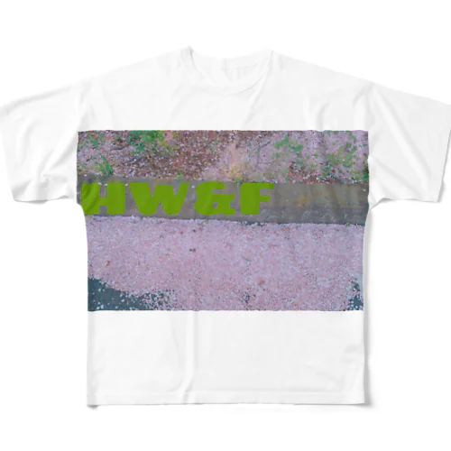 過ぎし春の名残り桜（HW&F） All-Over Print T-Shirt