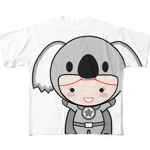 GOKAKU☆BABYこあら フルグラフィックTシャツ