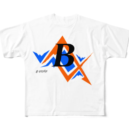 style B フルグラフィックTシャツ