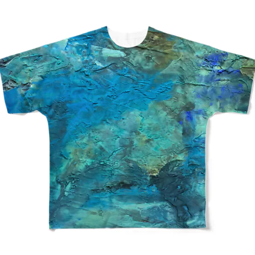 海底ひゃくおくまんキロメートル All-Over Print T-Shirt