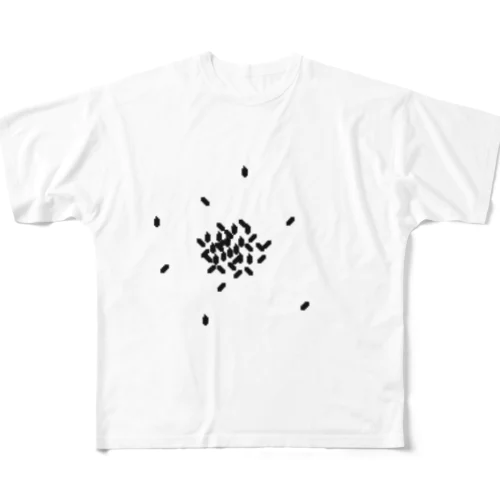 GOMASHIO YANEN All-Over Print T-Shirt