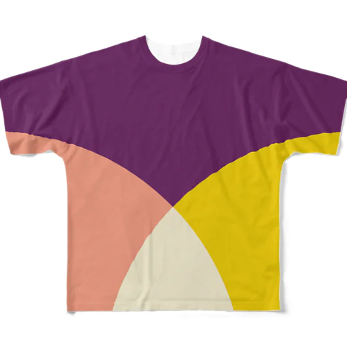 Pansy All-Over Print T-Shirt