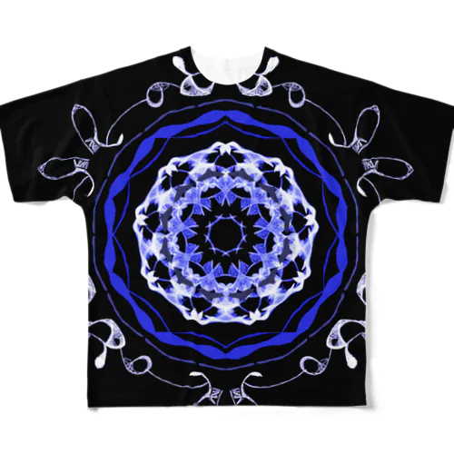 魔法陣（花っぽい） All-Over Print T-Shirt