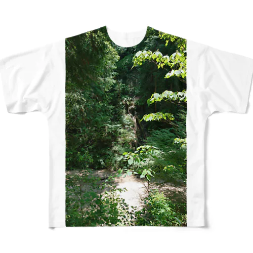 ♥自然 フルグラフィックTシャツ