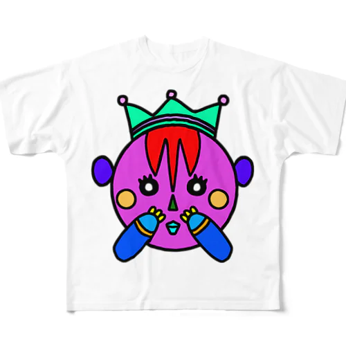 ツメかわいいメカ All-Over Print T-Shirt