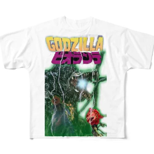 びひだす フルグラフィックTシャツ