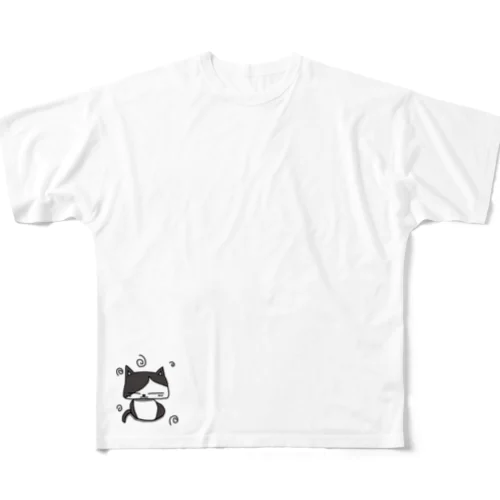 しゃる All-Over Print T-Shirt