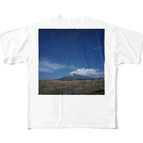 fujisan 2017 フルグラフィックTシャツ