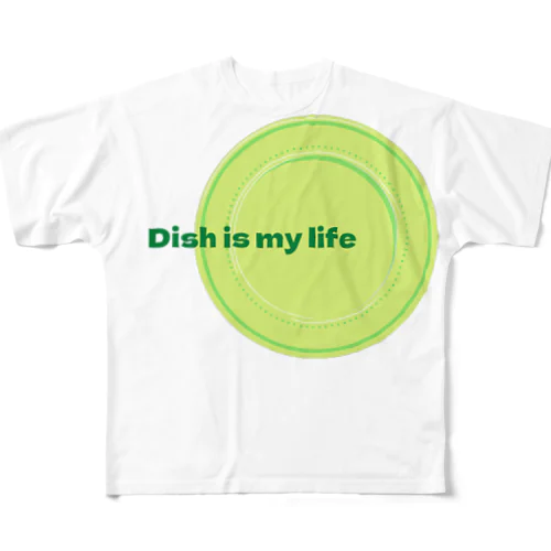 dish is my life All-Over Print T-Shirt