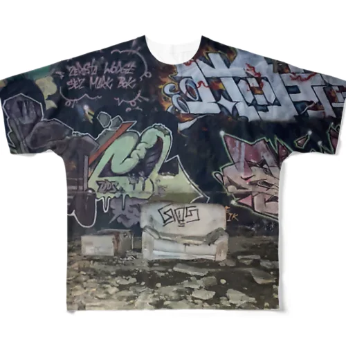 OUTLAW All-Over Print T-Shirt