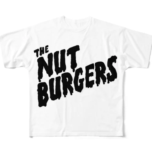 THE NUTBURGERS 両面プリントTシャツ フルグラフィックTシャツ