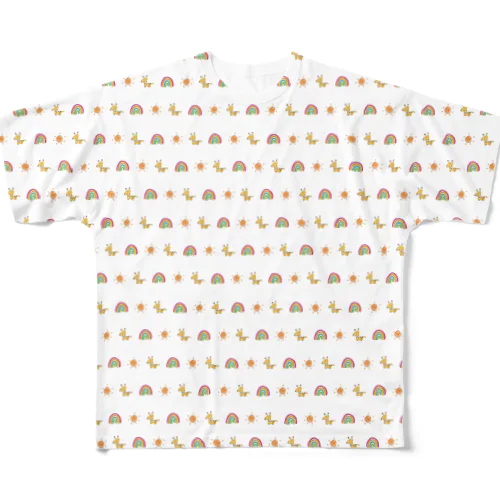 ガラガラ Tシャツ All-Over Print T-Shirt