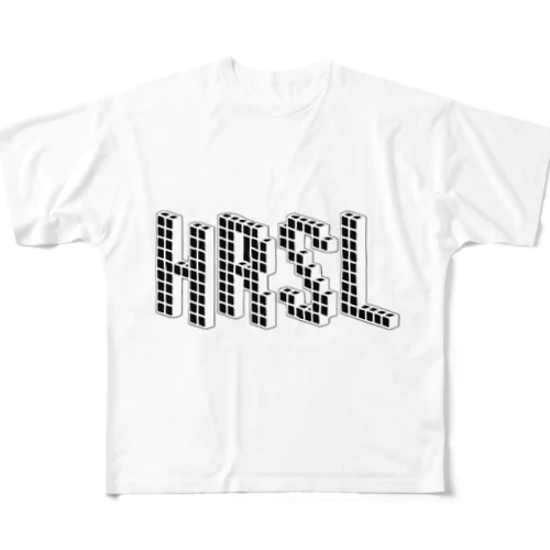 HRSL フルグラフィックTシャツ