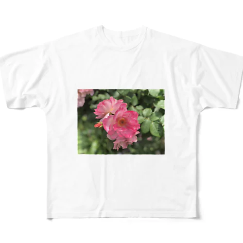 flower All-Over Print T-Shirt