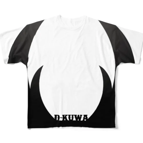 パ紋No.2971 D-KUWA All-Over Print T-Shirt
