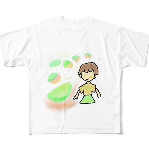 summer フルグラフィックTシャツ