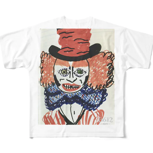 マッドハッター All-Over Print T-Shirt