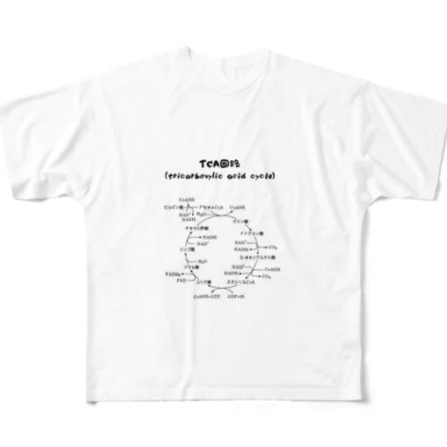 TCA回路 フルグラフィックTシャツ