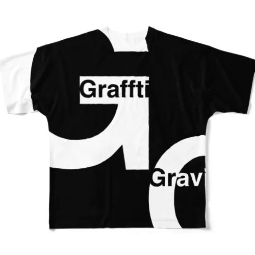 Graffiti Gravity All-Over Print T-Shirt