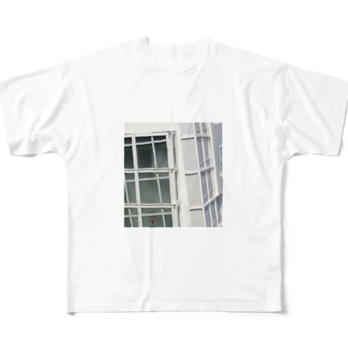 GRID ARCHITECTURE フルグラフィックTシャツ