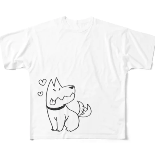 あべくんちのイヌ フルグラフィックTシャツ