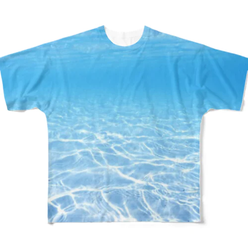 海 フルグラフィックTシャツ