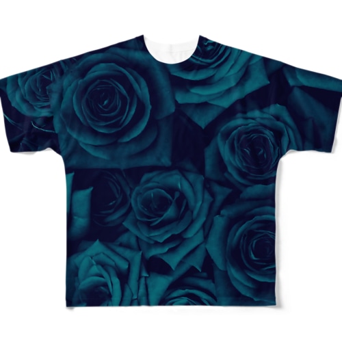 バラ 薔薇  All-Over Print T-Shirt