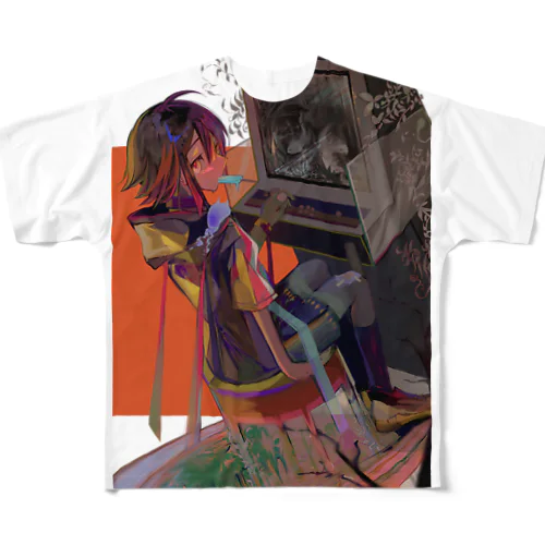 熱耐魚 All-Over Print T-Shirt