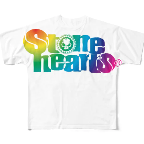 stoneheartsビッグロゴ　フルグラフィックTシャツ1 フルグラフィックTシャツ