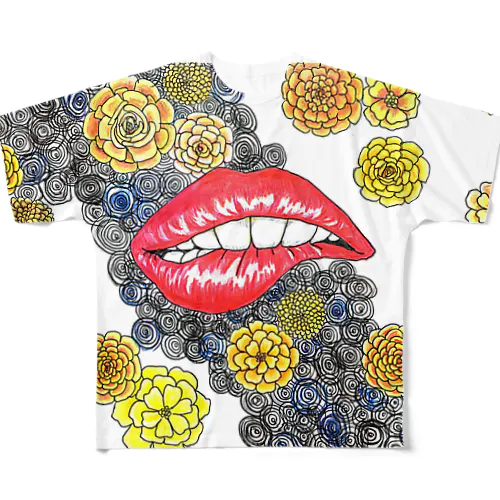 嫉妬 All-Over Print T-Shirt