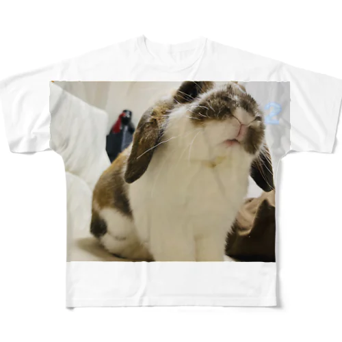 うさぎのこむぎ All-Over Print T-Shirt